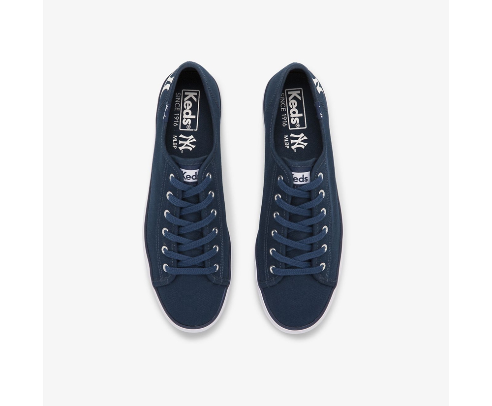 Zapatillas Keds Mujer Azul Marino - Triple Kick Mlb® - 293-PZHUAR